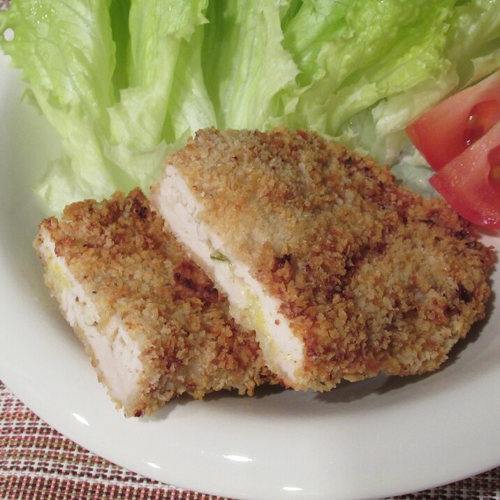エアフライヤーで!鶏ささみのチーズフライ